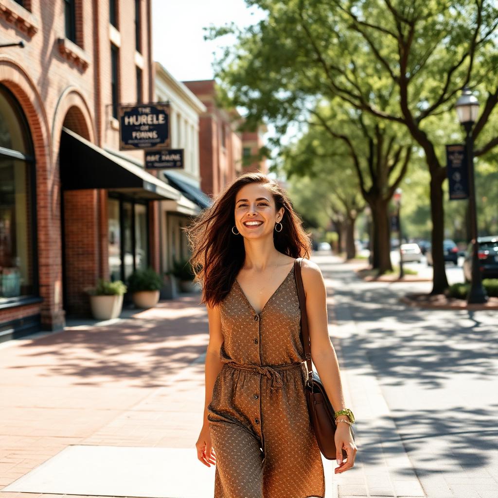 Amy with her family in North Carolina